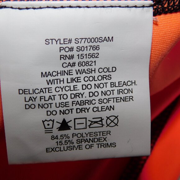 Sunice Men's L Allendale 2.0 Water Repellant Golf Pullover Orange / Dragon Fire - Picture 3 of 12